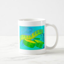 tangentbord och timbale kaffe mugg