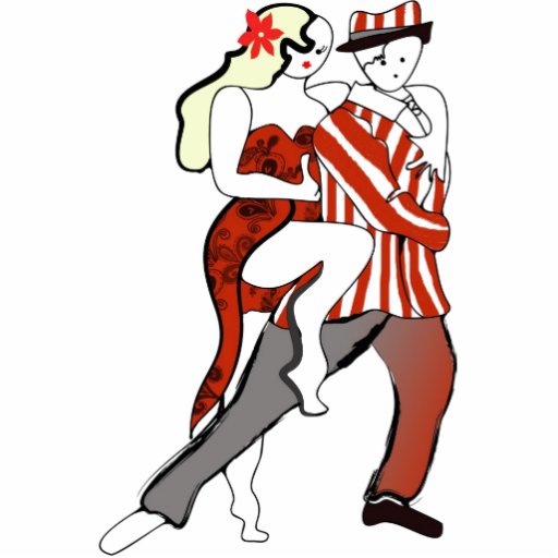 Tango kopplar ihop acrylic cut out