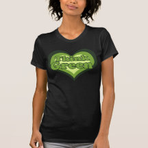 Tänkagrönt för jorddagmiljöaktivist t-shirt
