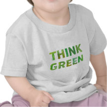 TÄNKAN görar grön - bebist-skjortan T-shirts