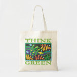 Tänkan görar grön miljö- tote bags