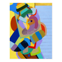 "Taos dansare" vid Ruchell Alexander Vykort
