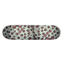 Tappar av den blänkte magentafärgade hårgelen skate boards