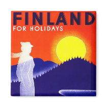 Tappning Finland reser affischdesign
