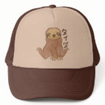 TappningKawaii Sloth Mesh Kepsar