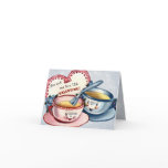 Tappningvalentin kort för dag för ungar