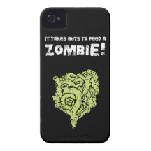 Tar innanmäte för att mata en ZombieiPhone som 4 4 Case-Mate iPhone 4 Fodral