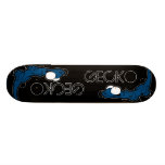Tarente ebenholtssvart (blått) Skateboarddäck