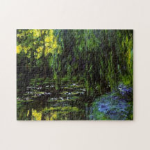 TÅRPILAR för pussel för MONET-näckrosdamm