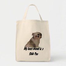 Tasche "ShihTzu" "My best friend is a...."