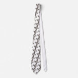 tävlings- rad neckties