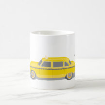 Taxi för JON-mugggult