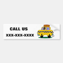 Taxichaufför Bildekaler