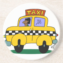 Taxichaufför Dryck Underlägg