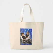 Tay och pappa, bästa vän tote bag