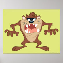 Taz som poserar 14 print