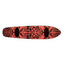 <TBA Winner>Tropisk Tangerinedamast Skate Board