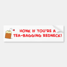 tea-hänga lös rednecken bildekaler