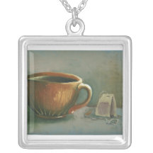 Tea kuper personliga halsband