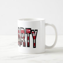 tea-party flagword kaffe muggar