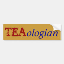 TEAologian Bumper Sticker
