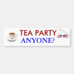 Teaparty någon? Bildekal