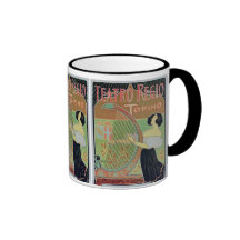 Teatro Regio Torino (den kungliga teatern) Kaffe Mugg