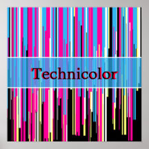 Technicoloranpassad design print