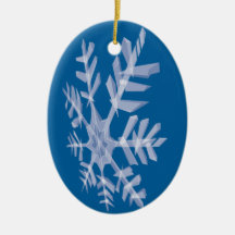Techno Snowflakeprydnad Julgransdekorationer