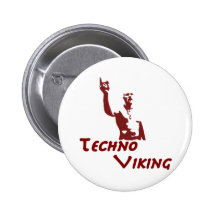 Techno Viking Knapp Med Nål