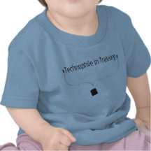Technophile i utbildningsskjorta tee