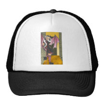 Tecken för FeiSuNi Animekonstgalleri Trucker Kepsar