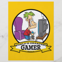 TECKNAD FÖR GAMER II FÖR VÄRLDAR MEST UNDERBAR FLYG BLAD