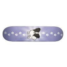 Tecknad Papillon Skate Decks