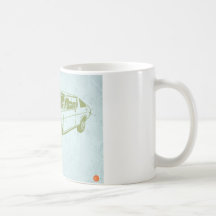 Tecknadbil 2 kaffe muggar