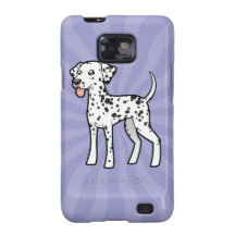 TecknadDalmatian Samsung Galaxy S2 Fodral