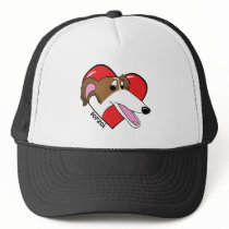 Tecknaden älskar jag min Borzoi