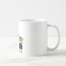 Tecknaden snokar Dogg och Jamie rävfläktar Kaffe Kopp
