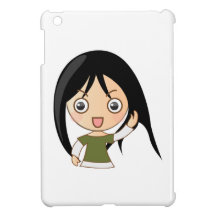 Tecknadflicka iPad Mini Cases