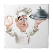 Tecknadkock med portionmagasinet keramiska plattor