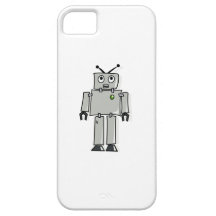 Tecknadrobot iPhone 5 Skal