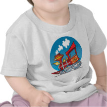 Tecknadtågmotor Tee