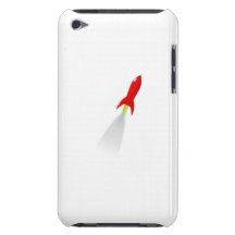Tecknadutrymmeraket iPod Case-Mate Fodral