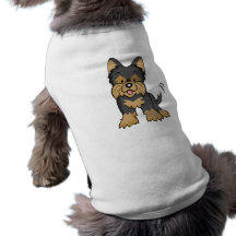 TecknadYorkie hund tröja