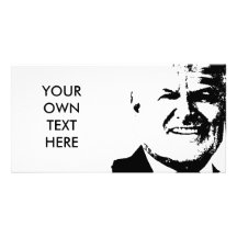 Ted Kennedy Anpassade Foto Kort