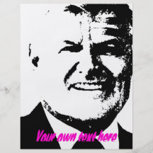 Ted Kennedy Custom Flyer
