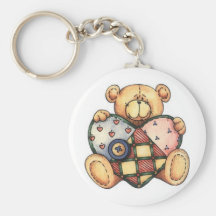 teddybear2 nyckelring