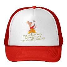 Tee'd av trucker kepsar