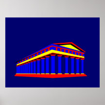 Tempel av Neptune Print
