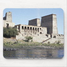 Tempel av Philae Aswan, övreegyptenöken Mus Matta